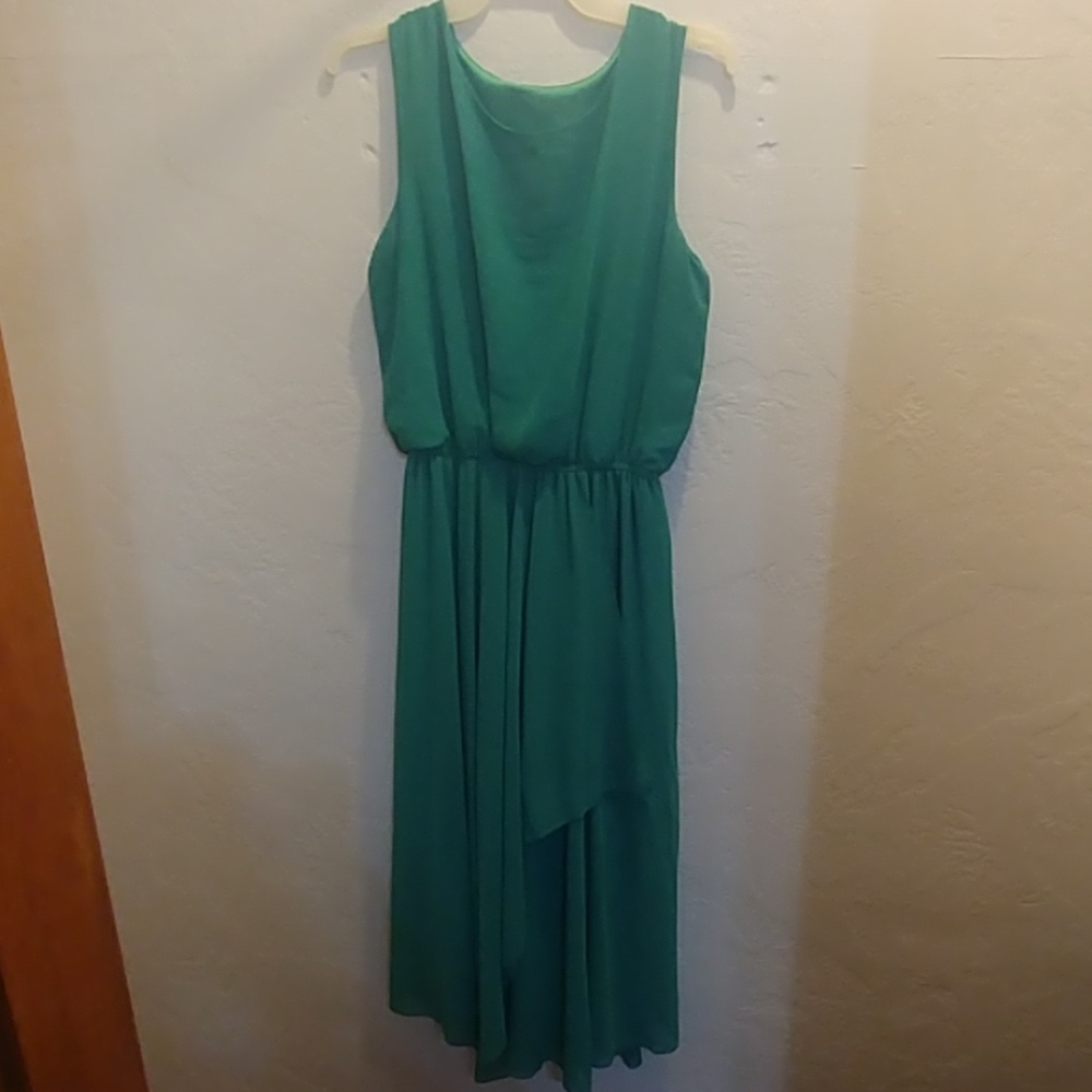 Long Green Dress